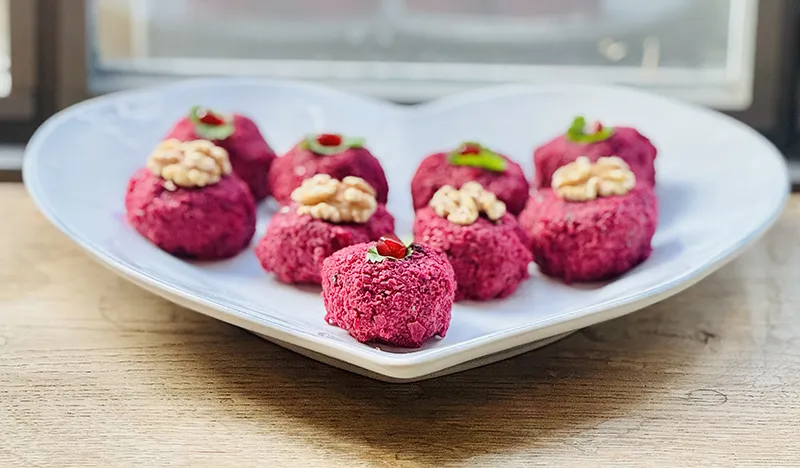 Khachapuri and coffee on a coffee shop table