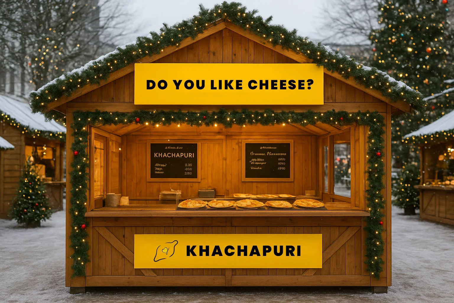 Christmas Khachapuri at Bishops Square