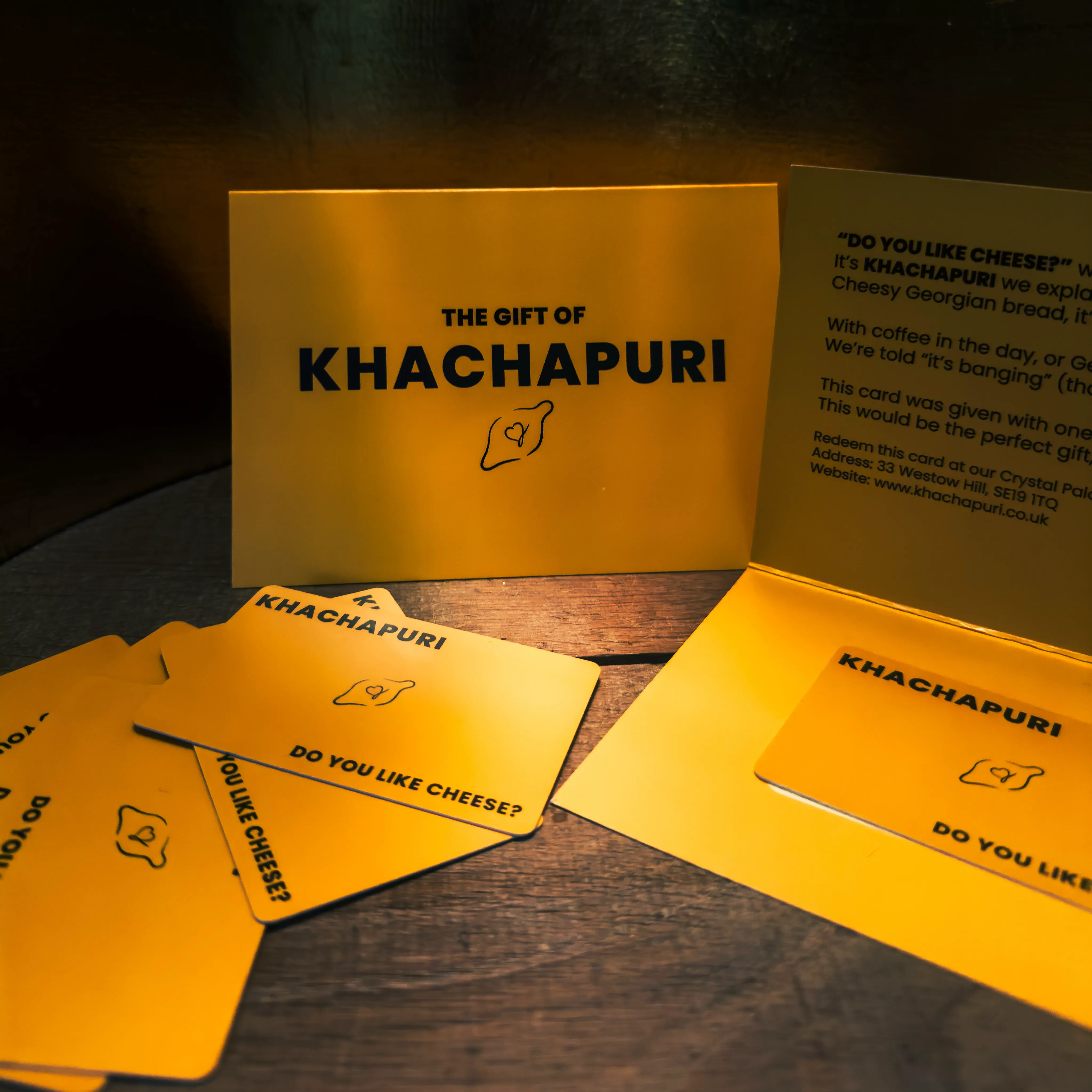Khachapuri gift cards